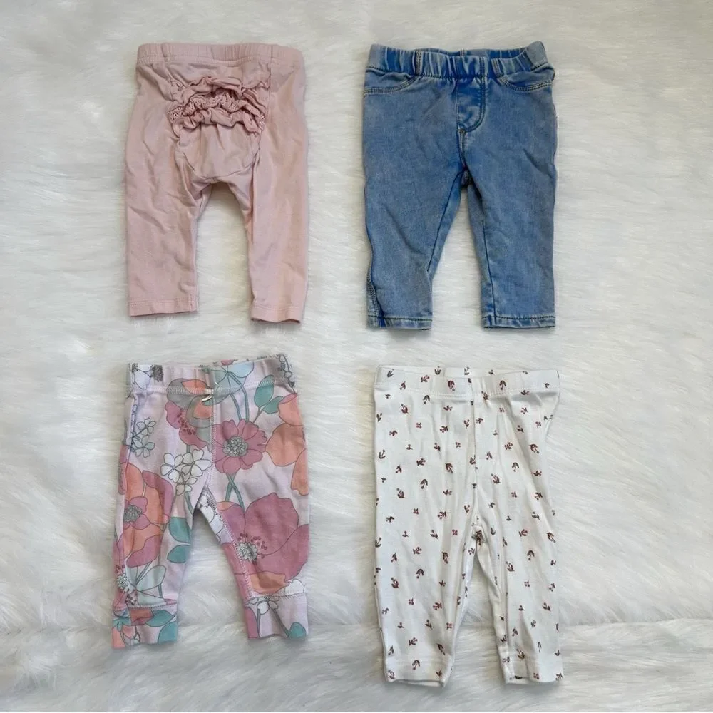 0-3 Months Baby Girl Fall/Spring Clothes LOT
